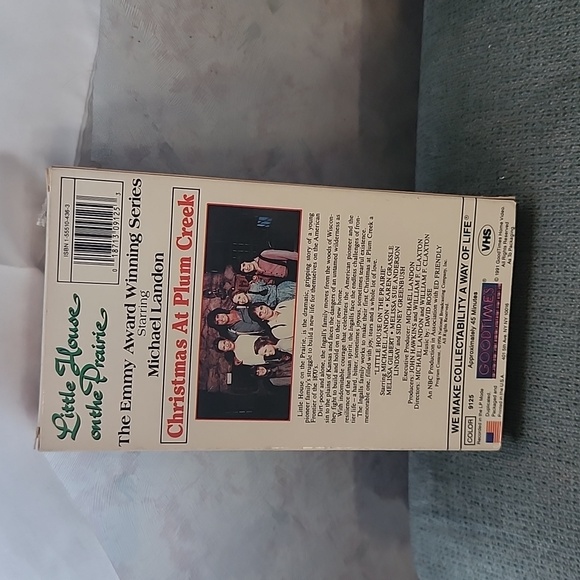 VHS TAPE - Christmas @ Plum Creek Little House On The Prairie - Picture 2 of 5